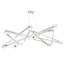 Orbit - 12 Light Chandelier - Polished Nickel Finish-554578307