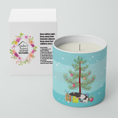 Ceramic Jar Candle with Holder