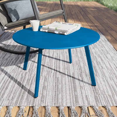 Badarish Round 70Cm L Outdoor Side Table