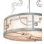 Luminaire suspendu tambour 4 lumières Revival Deco