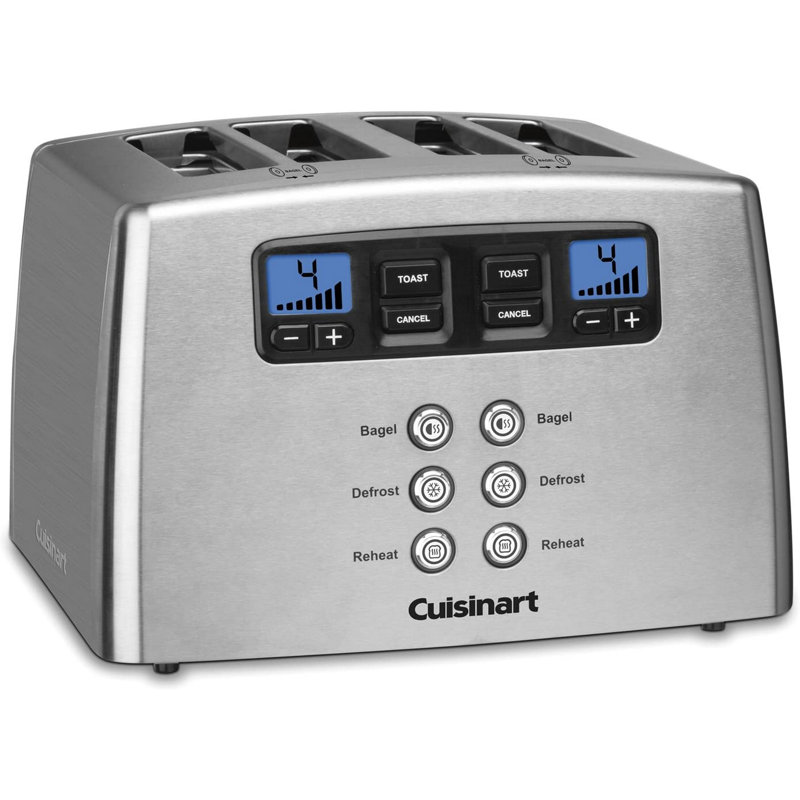 Grille-pain à 4 tranches sans levier Touch to Toast™ de Cuisinart