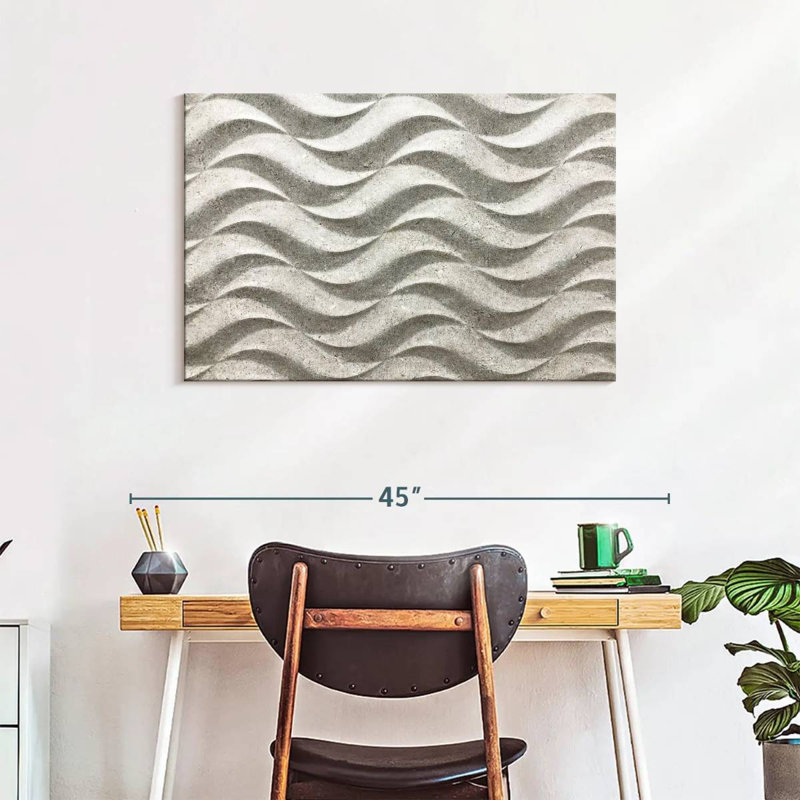 Avery Wave Pattern, 24" H x 36" W