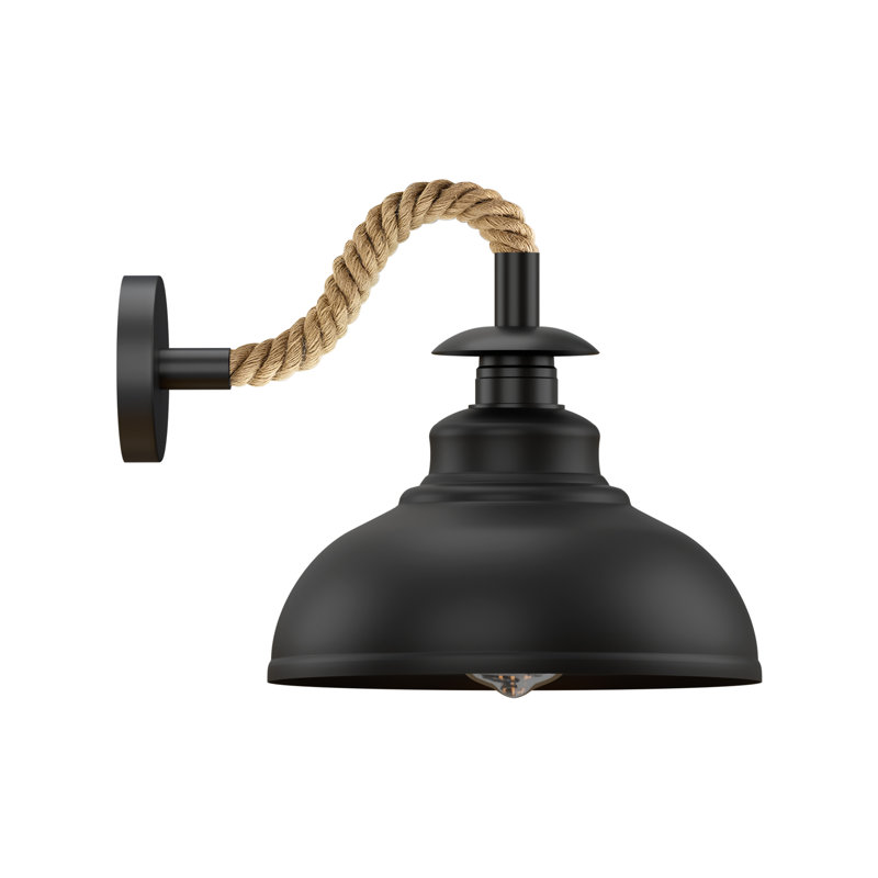 Mairead Armed Sconce, Yes, Black