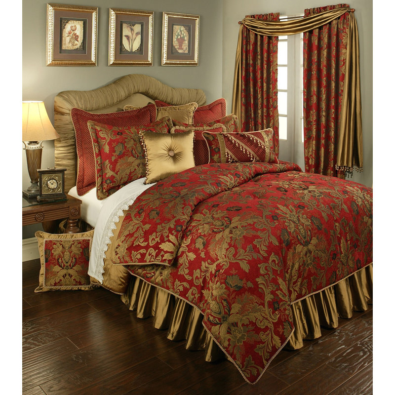 Verona Pleated Wrap Around Bed Skirt, King