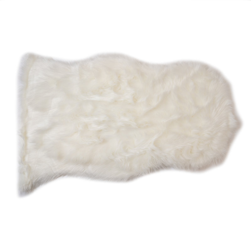  Edinburgh Faux Fur Rug, Rectangle 2' x 3.5'