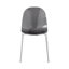 Academy Armless Chair with Metal Frame