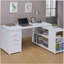 Bureau d'ordinateur en L à 3 tiroirs Tona-1276824465