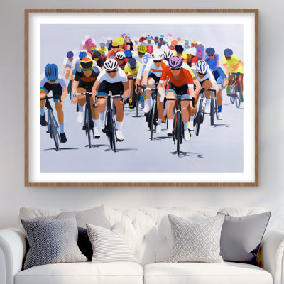 Cycling concurrence - beige salon imprimé mat