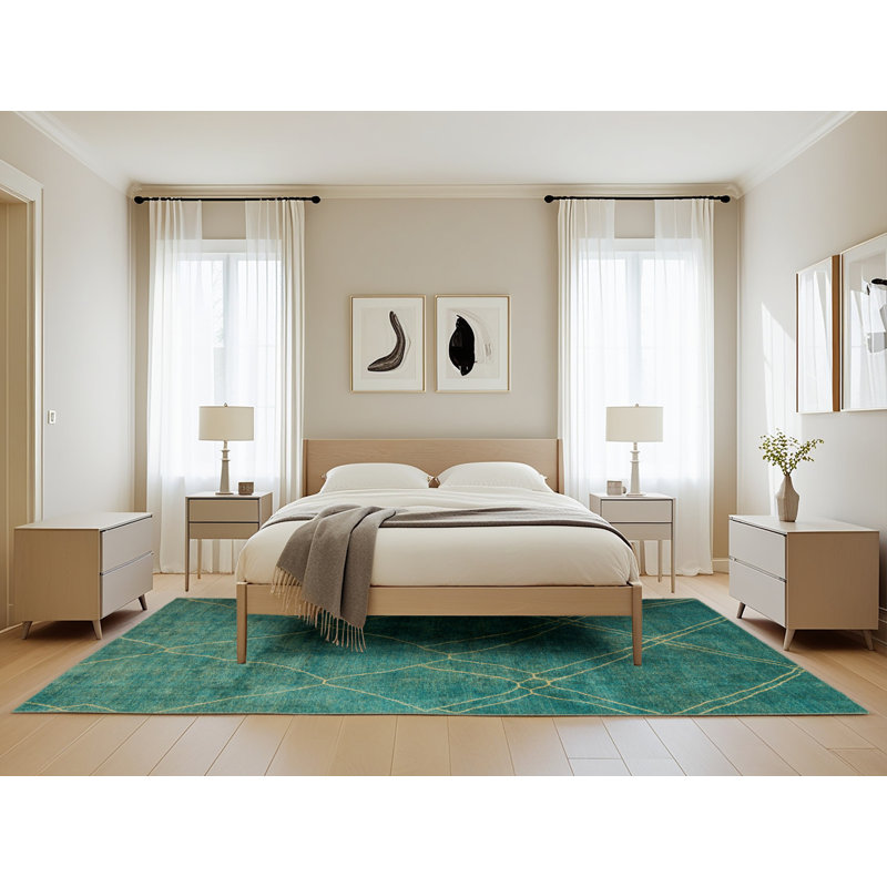 Tapis abstrait moderne 5377, Rectangle 5 pi x 8 pi