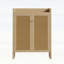 Armoire à chaussures haute avec tablettes réglables-2023083614