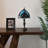 Navasart Tiffany Table Lamp Stained Glass Liaison  LED Bulb Included 8"W*8"D*15"H-1726627667