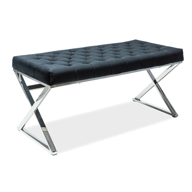 Eline Velvet Upholstered Bench
