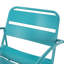 Fauteuil : Relaxant de jardin en fer sarcelle, 60,5 cm de profondeur, 66,5 cm de largeur, 64,5 cm de hauteur, 6,4 kg. Profitez d'un moment de détente avec ce fauteuil profond, large et haut.