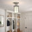 Gillingham 1-Light Ceiling Light In Polished Chrome