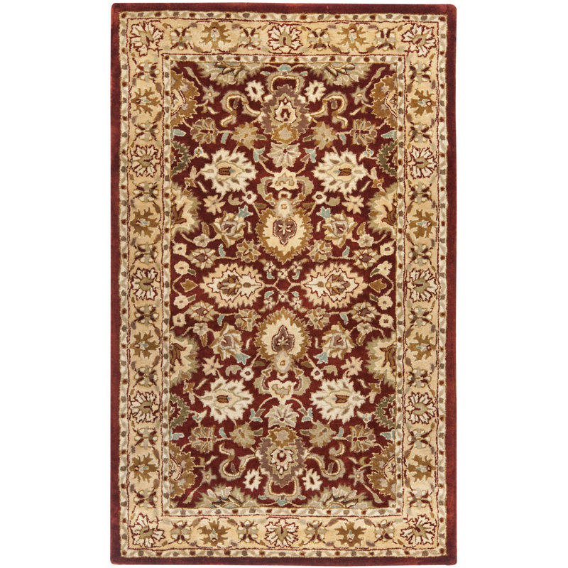 Evie New Zealand Wool Oriental Rug, Rectangle 5' x 8'