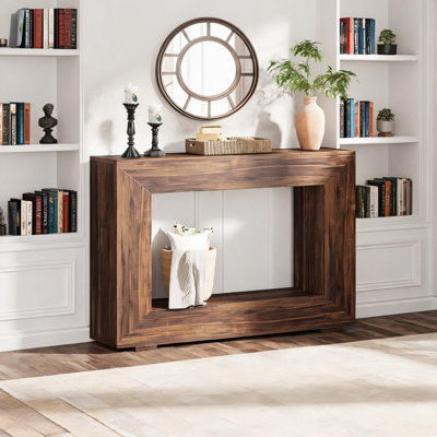 MDF Console Table - Hallway Console Table, Entryway Table, Console Table with Drawer, Rustic Console Table, and Storage Console Table