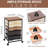 Utility Cart With 5 Drawers,Storage Drawer Cart With Tabletop And Lockable Wheels,Craft Storage Trolley Cart,5-Tier Rolling Utility Cart On Wheels-98972078