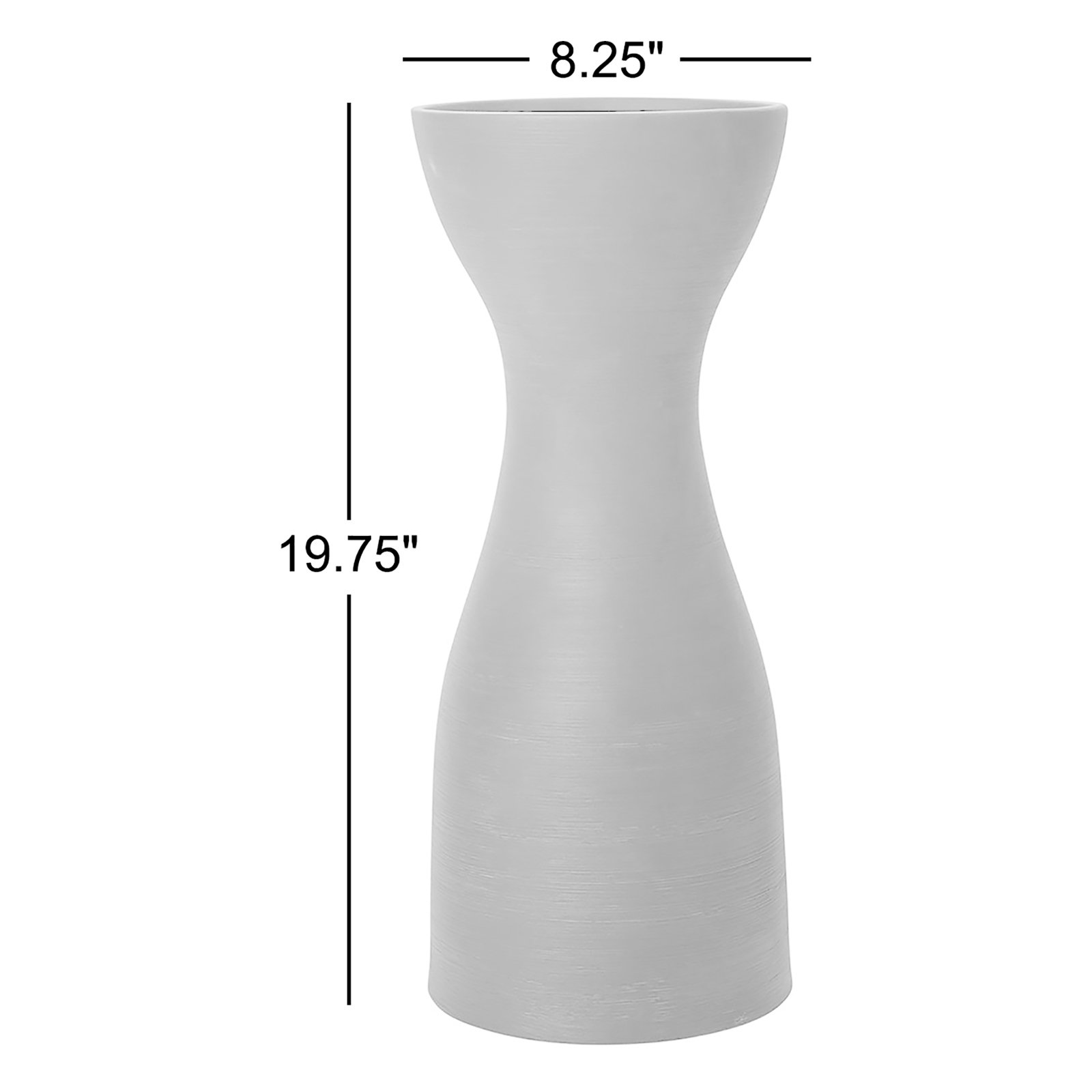 Cazzie Table Vase, 19.75" H x 8.25" W x 8.25" D
