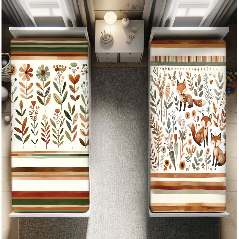 Ensemble de draps-housses Ambesonne, Drap-housse de taille simple