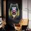 Mandrill 2 pi par SD Smart, art mural en verre acrylique-791843688