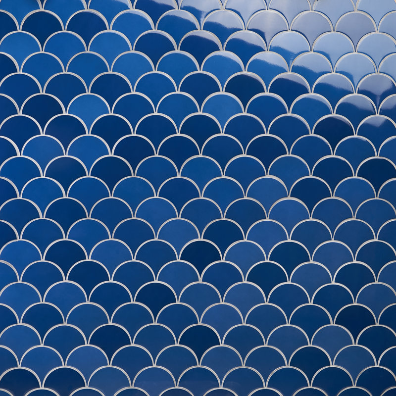 Carrelage mural en céramique 2 po x 5 po Riptide (4,06 pieds carrés / caisse), Bleu