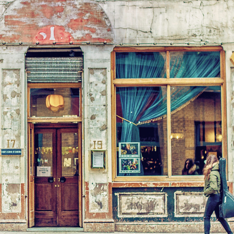 Dalston Pub by Keri Bevan - Wrapped Canvas Art Prints, 30cm H x 30cm W x 3.8cm D