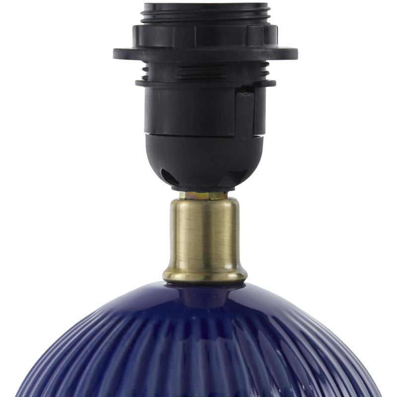 Lampe de table Nelie, Bleu