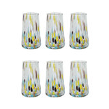 Blown Confetti Drinking Glass
