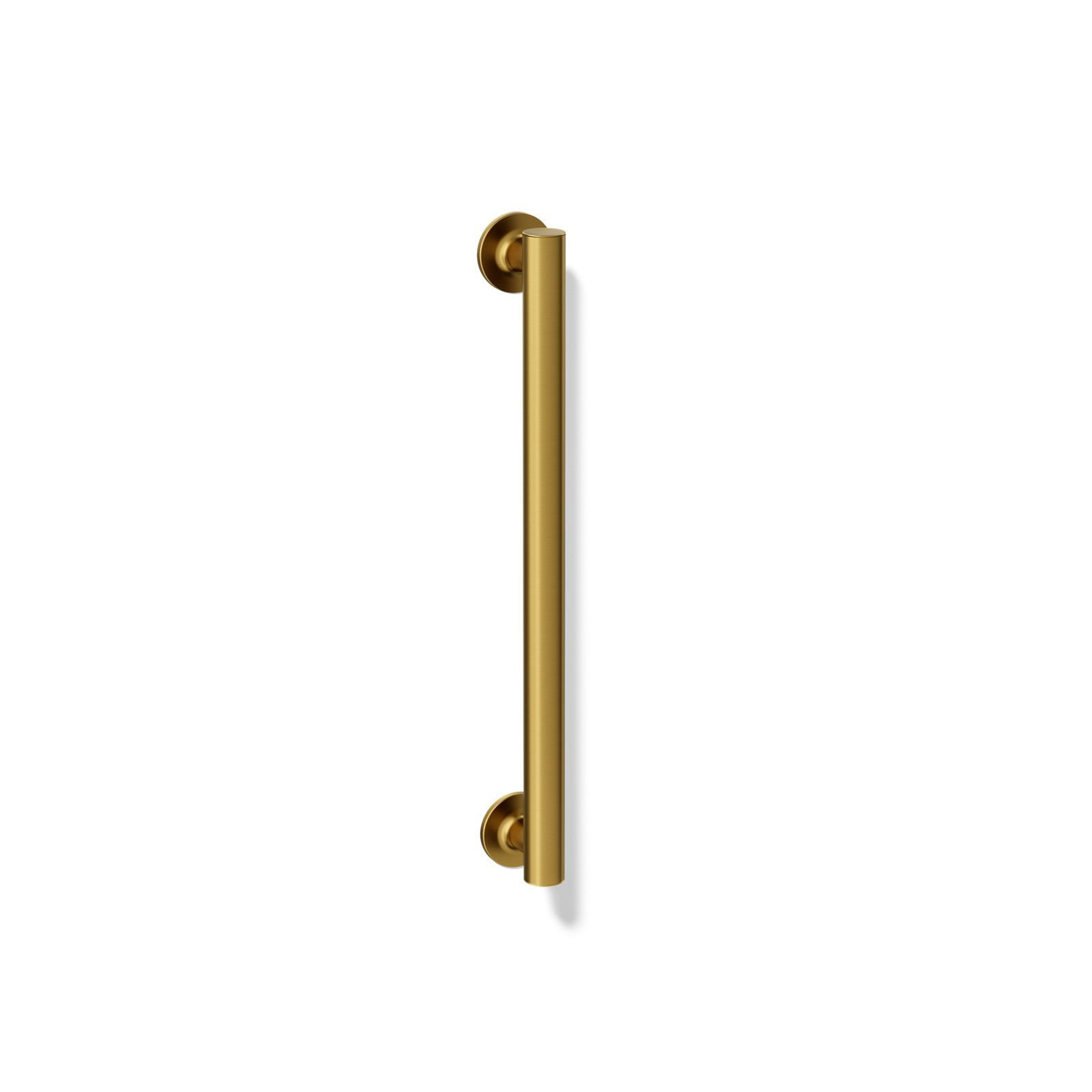 Purist Grab Bar, 18"W, Vibrant Brushed Moderne Brass