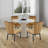 Velvet Upholstered Parsons Chair-1363855930
