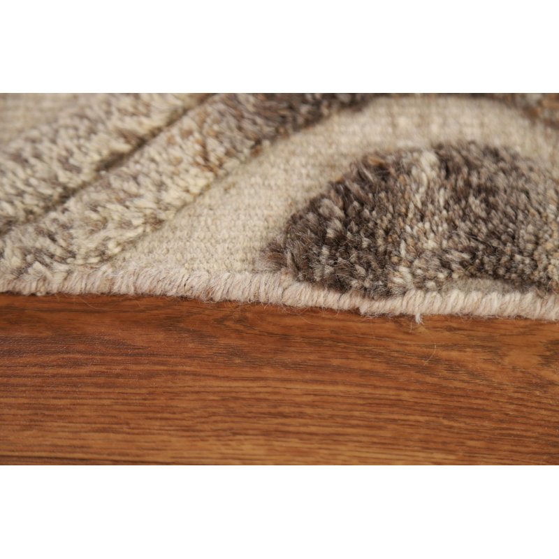 One-of-a-Kind 5'0" X 7'11" New Age Wool Area Rug in
