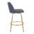 Thea 26" Fixed-Height Counter Stools with Metal Legs & Round Footrest-94192317