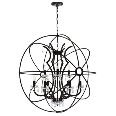 Lustre de globe à 12 lumières unique/statement Margo