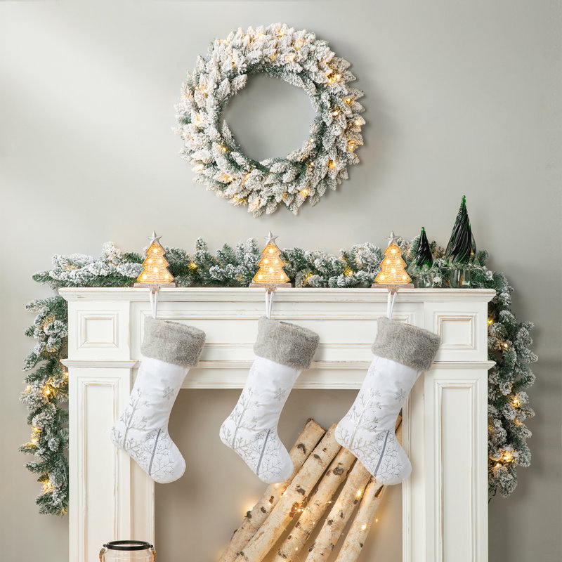 Christmas Wreath And Garland Set