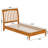 Ambie Low Profile Solid Wood Slatted Spindle Sleigh Bed-51407719-51407723