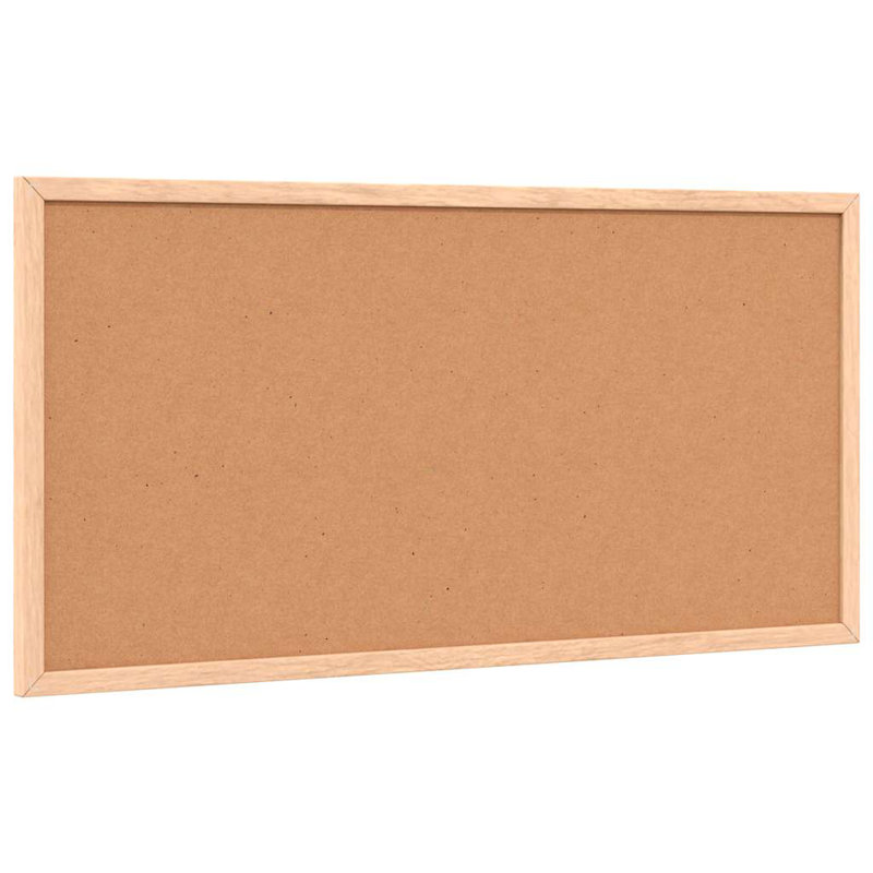 Tableau noir Vidaxl avec cadre en bois de pin massif, L 23,6 po x l 11,8 po, Chêne