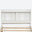 Engeliene Wooden Bed with Trundle,Storage Bed Frame with Bookcase-1127583156-1110050837
