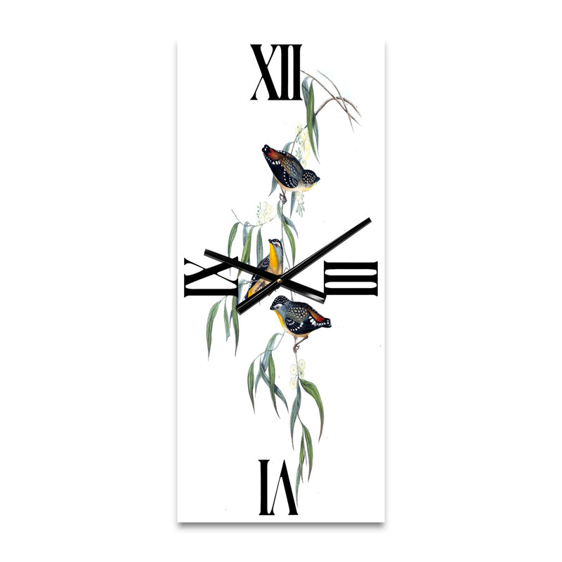 Horloge murale Bird Life III, Petit