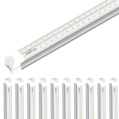 Ensemble de 10 ampoules à DEL 60W 8 pi T8 60W