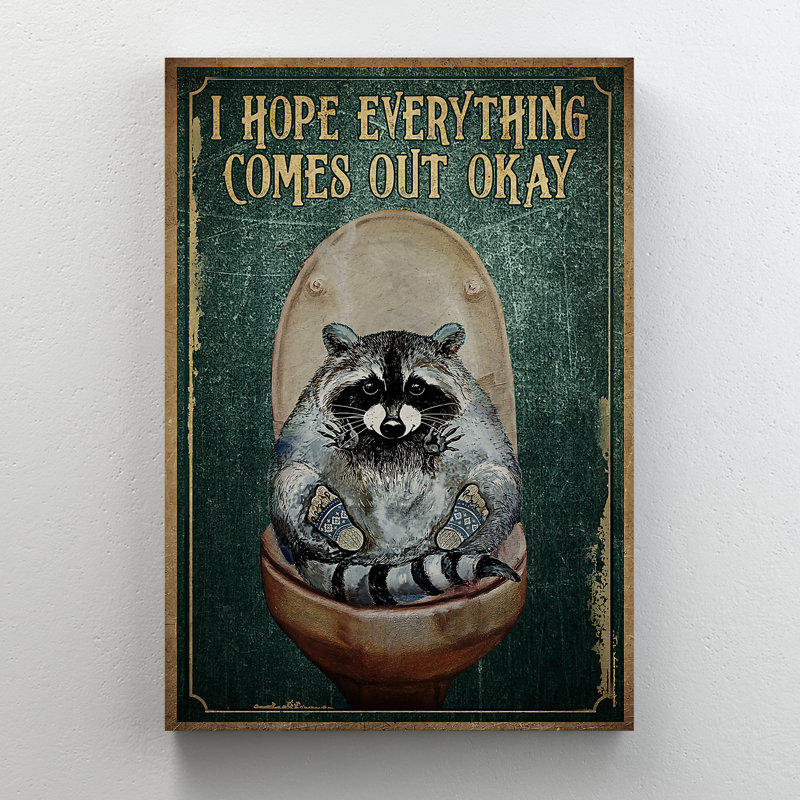 Koala, assis sur une toilette humaine, H 36 po x l 24 po x P 2 po