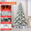 Arbre de Noël enneigé 6 pi-416678248