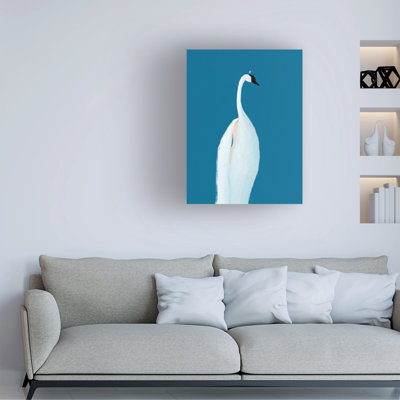 Bolog Merel Takken  Swan Maybe Canvas Art