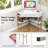 Triangle Corner Desk With Charging Station With 2 Drawers And Storage Shelf