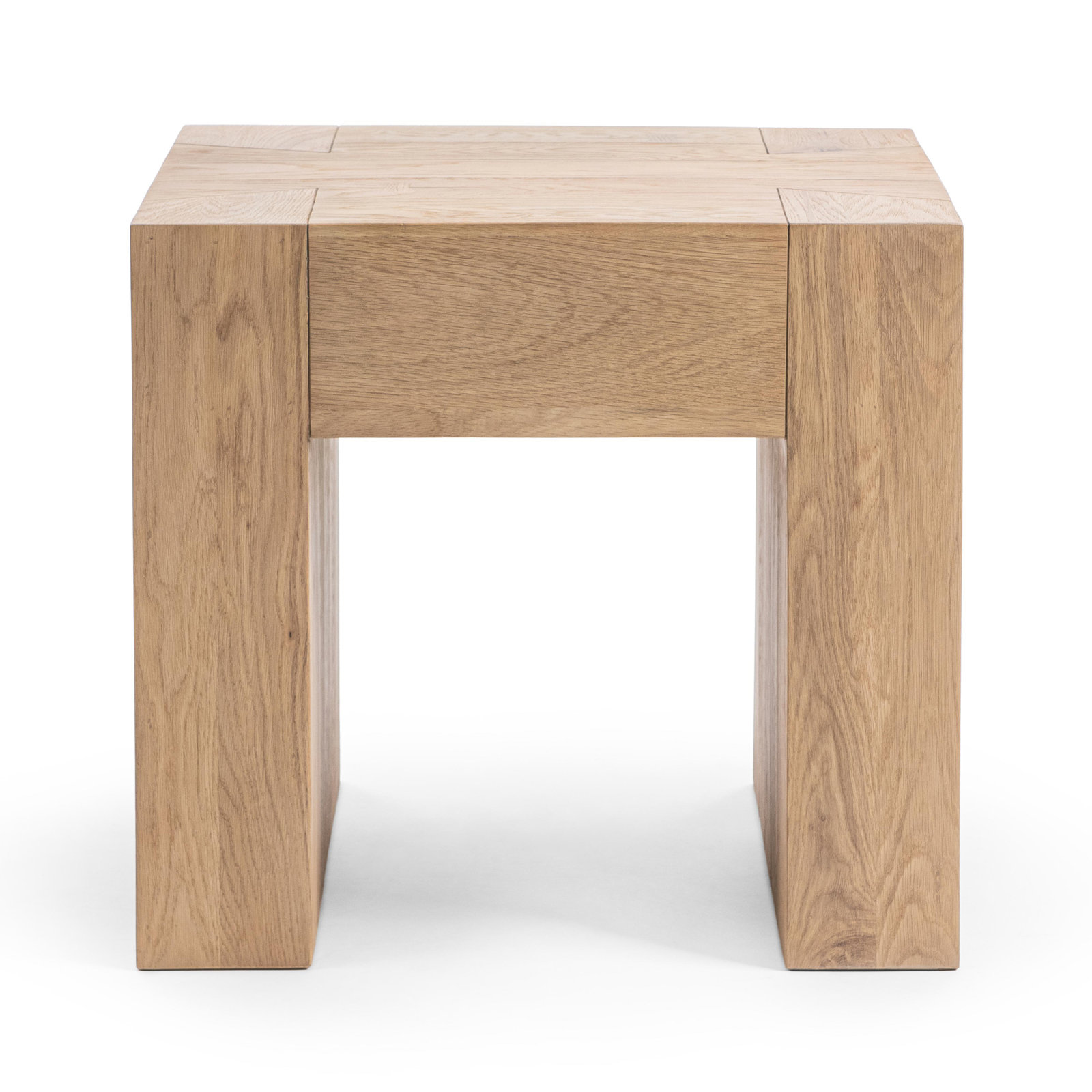 Elise 24" Oak End Table, Coastal Haven