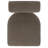 Dellar Boucle Upholstered Back Dining Chair-1200011531