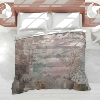 Édredon Vase Bedding Decor Modern