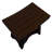 Ripley Solid Wood Rectangular Shower Bench With Shelf-740278014-740278013