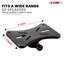 Paire de pieds d'enceintes ajustables en hauteur 54" robustes pour sonorisation, DJ et moniteurs de studio
