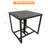 Square Outdoor Side Table Yes , 18.11 " W 18.11 " D