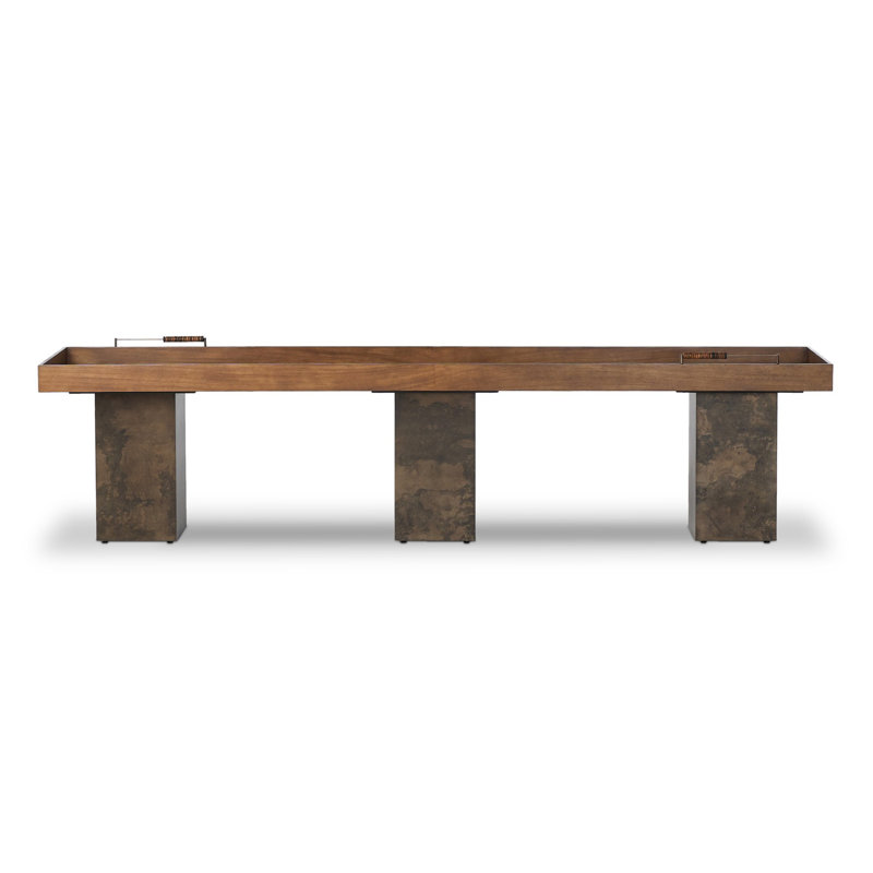 Shuffleboard Table-Natural Brown Guanacaste